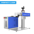 Perfect Laser China Professional Manufacturer High Speed Integrated Small Desktop 20W 30W Fiber Laser Marking Machines for Metal