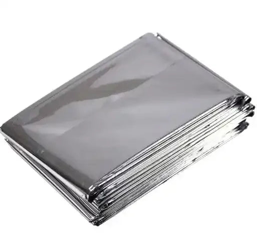 Emergency Survival Space Mylar Blanket Essentials for Marathons Camping Outdoors and Natural Disaster