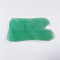 HY Natural Concave Jade Guasha Green Aventurine Stone Guasha