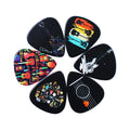 6pcs/set Good Quality Guitar Picks Personalized Design Celluloid0.96mm Different Color Guitar Picks