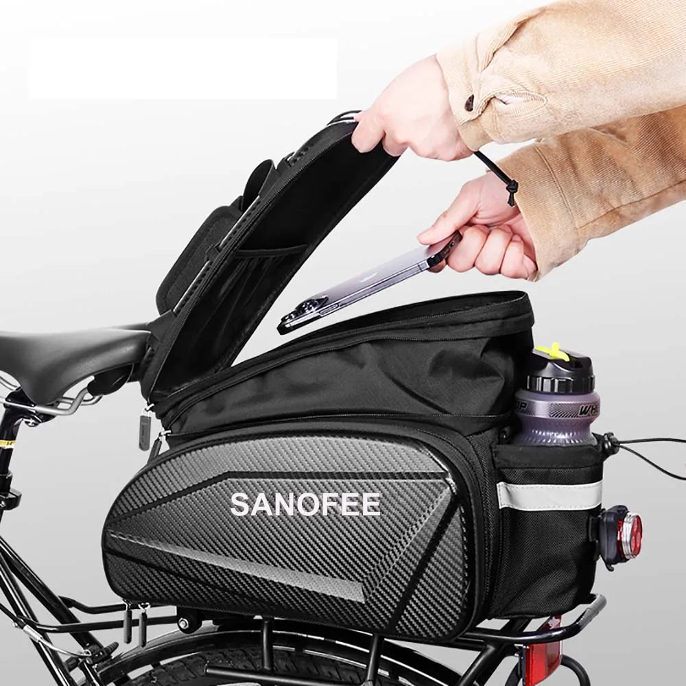 Bicycle Accessories Custom Mountain Bicycle Bags Boxes Waterproof Bike Travel Frame Rear Rack Pannier Bag