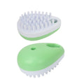 Pet Cleaning Grooming Supplies Dog Cat Shower Massage Brushes Comb Shampoo Dispenser Dog Bathing Brush Cat Bath Brush