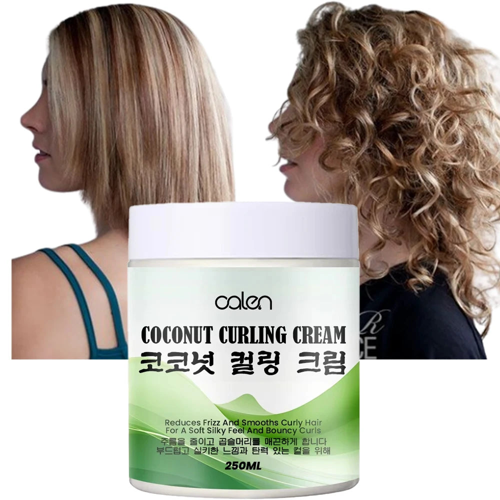 Luxfume 250ML Leave-On Hair Care Cream Long-Lasting Straight Hair Styling Wave Curl Features OEM Factory Herbal