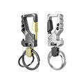 Creative Multifunctional Metal Key Chain Custom Logo Heavy Duty Bottle Opener Car Key Holder Keychain for Promotions Gifts