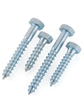 YPH Premium DIN571 Zinc Plated Wood Screws Uniform Galvanized Coating rust Resistant Ideal for Furniture and Construction