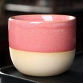 Reusable Porcelain Handmade Pottery Coffee Cup Colored Ceramic Arabic Tea Mug Customised Logo 120ml