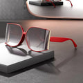 Summer New Style Large Polygonal Frame Sunglasses for Men and Women UV400 Custom Logo on Lens PC Material for Adult