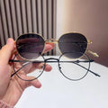 New Arrival Fashion Designer Luxury Sunglasses 2025 New Personalized Round Frame Sunglasses