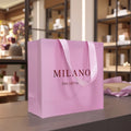 Hot Selling Boutique Paper Bag Customization Cosmetic Jewelry Packaging Bags Thank You Gift Bags with Ribbon Bow Tie