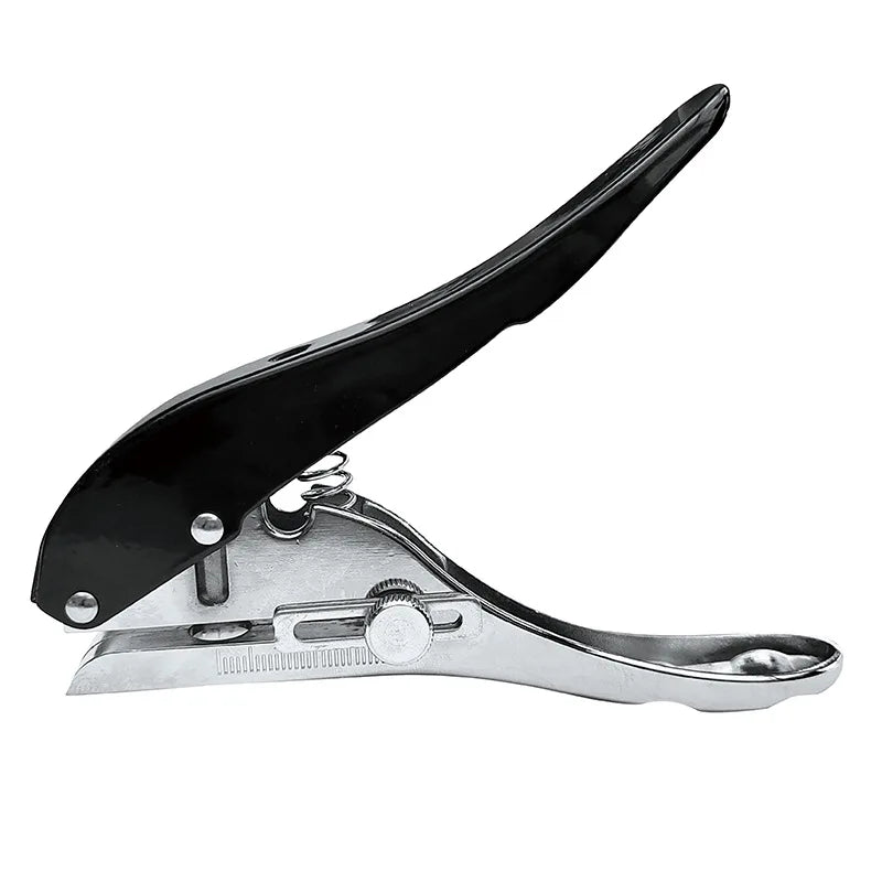 Manual Edge Band Puncher Plier 8/10/12/15mm Hole Card Punching Tool for Plastic Sheet Paper PVC ABS Open Nail Hole Masking Plier
