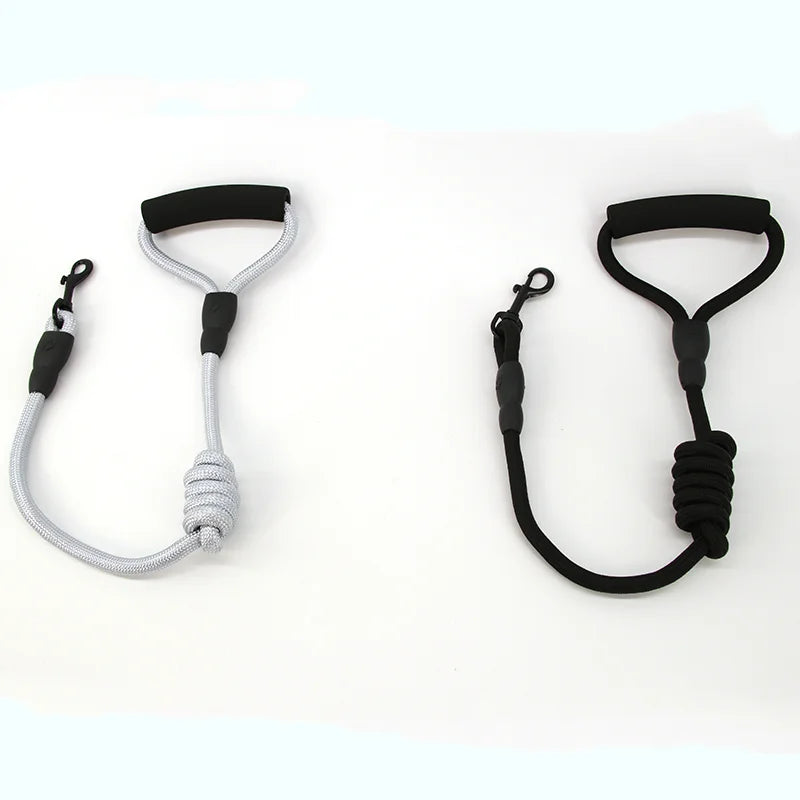Wholesale Multicolor Pet Leash with Comfort Foam Handle Durable Nylon Rope Dog Cat Lead for Walking