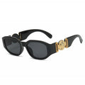 ADE WU XA5208 Vintage Popular Brand Polygon Sunglasses Colorful Cheap Shades Unisex Trendy Retro Small Frame Eyewear