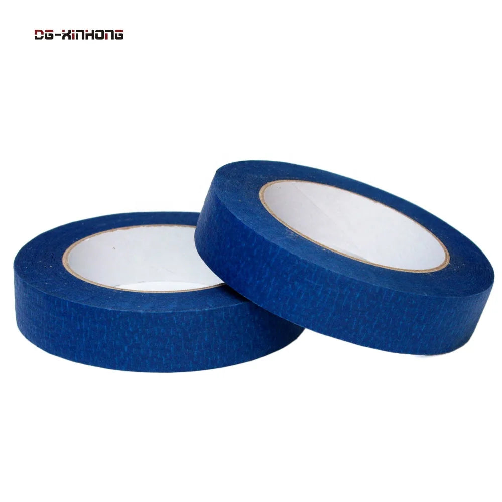 2- Recyclable Custom Spray Paint Painters Labeling Packing DIY Craft Idea Decoration Blue Color Paper Masking Adhesive Tape