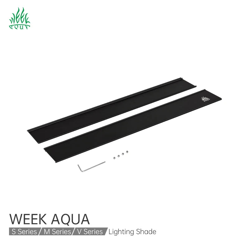 WEEKAQUA Aquarium Lamp Accessories S M V  Series 30cm 40cm 50cm Aquarium Light Shade Week Aqua Light Shade