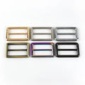 Deepeel AP083 38mm Adjustable Tri-glide Buckles Metal Slider Buckle for Bag Webbing Straps