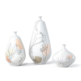 Modern Ceramic Wedding Tabletop Vase for Home Interior Decoration