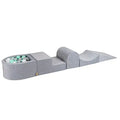 Kids Sofa Velvet Cover+Sponge Foam Indoor Playground  Children Ball Pool Kids Soft Play Equipment