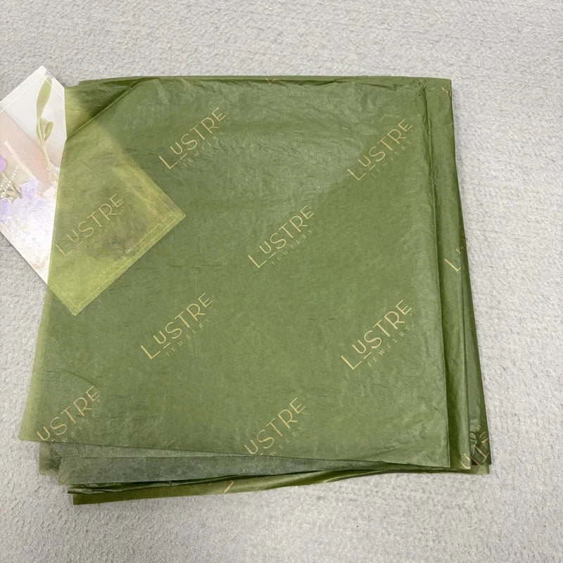 Personalised Printed Tissue Paper for Clothes Custom Paper for Wrapping Products Colored Tissue Craft Paper Packaging Jewelry