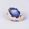 Polished Blue Chalcedony Agate Natural Crystal Gemstone Rough Stone Wholesale for Jewelry & Home Decoration Raw Stone Shape
