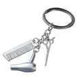 Cute Girly Fashionable Piano Music Note Enamel Card Grabber Keychain Pendant Metal Alloy Student Backpack Decorations YOUCAN