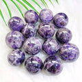 Wholesale Natural Polished Healing Crystals Ball Dream Amethyst Sphere Carvings for Gifts Decoration