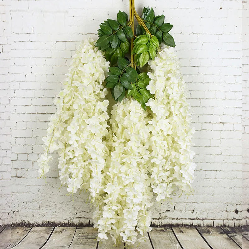 Factory Wholesale 110cm High Quality Wedding Flowers Artificial Decor Wedding Artificial Flowers in Bulk for Wedding