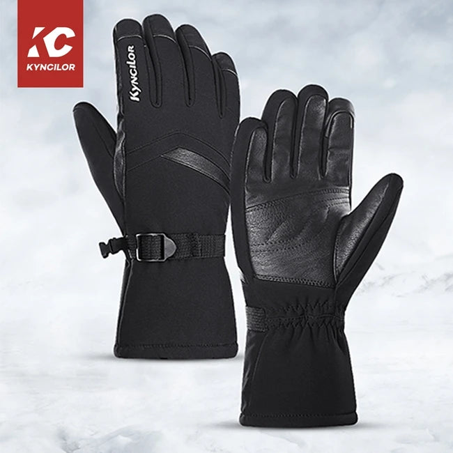 Winter Warm Waterproof Gloves for Skiing Snowboarding Hiking Sports Gloves with Screen Touch Technology