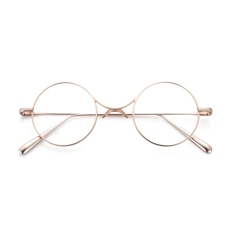 Luxury Glasses Fashion Metal Glasses Frames Men Women Eyeglass Frame