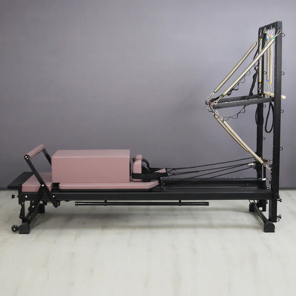 Commercial Professional Pilates Reformer Tower High-End Aluminum Alloy with Free Customized Leather Color for Yoga Studios