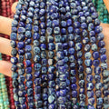 New Bulk Natural Color Enhanced Nuggets Green Imperial Jasper Aqua Terra Jasper Loose Beads for DIY Jewelry Making 5mm 7mm