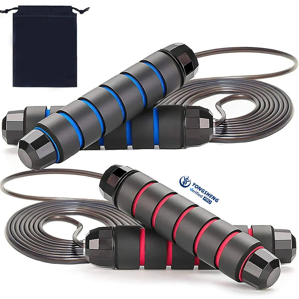 Custom Logo PVC Digital Speed Jumping Rope Smart Fitness Jump Counter Steel Wire Corda Per Saltare Custom Logo Cuerdas De Saltar