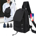 Wholesale Custom Logo Unisex Fashion Chest Bags with Zipper Closure Durable Lightweight Large Capacity Crossbody Bag
