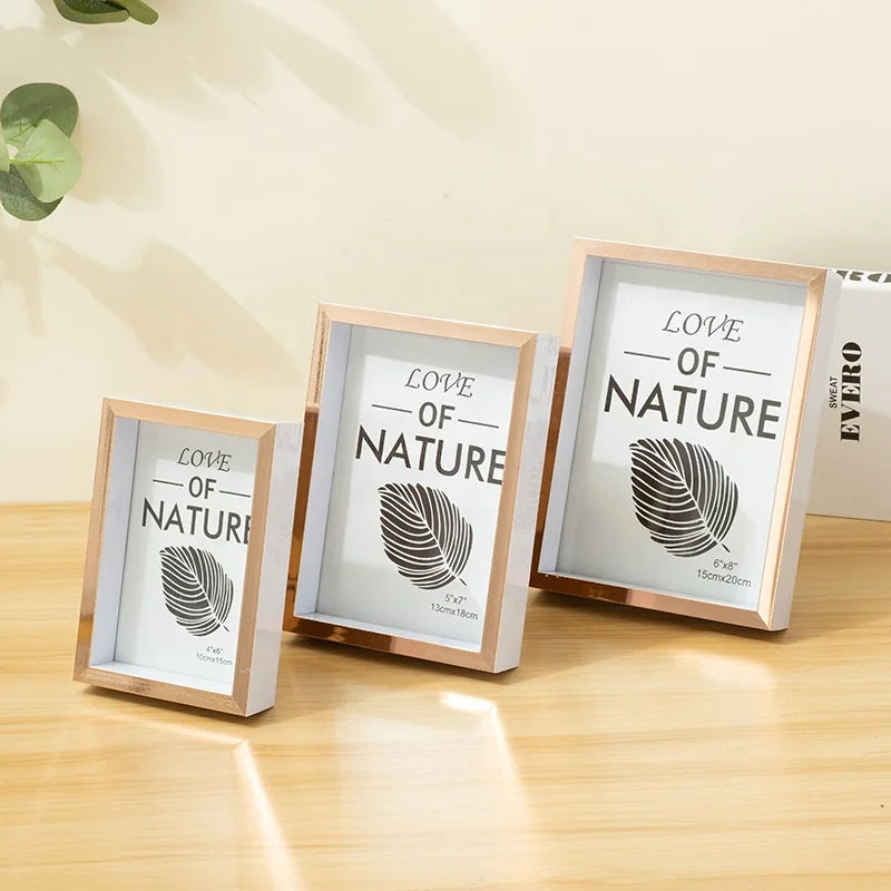 Lwill PF084 PS Plastic Photo Frame 6-10inch A3/A4 Certificate Frame Table/Wall Hanging Custom Logo Wholesale