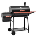 Factory Direct Sales Double-sided Large Charcoal Smoked Grill Household Grill Outdoor Thickened American Camping Charcoal Grill