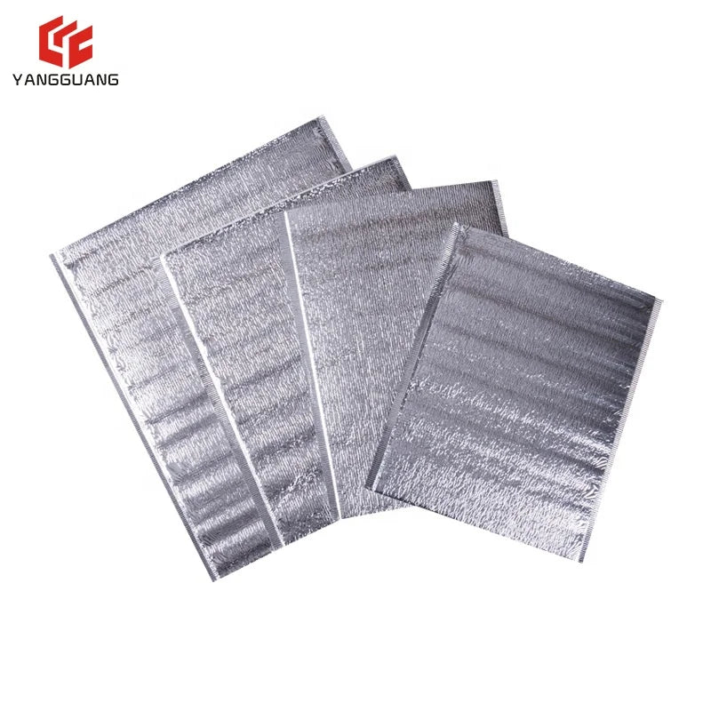 Luxury Classic Foldable Disposable Aluminum Foil Pizza Picnic Cooler Bag Insulated to Keep Food Hot for Delivery