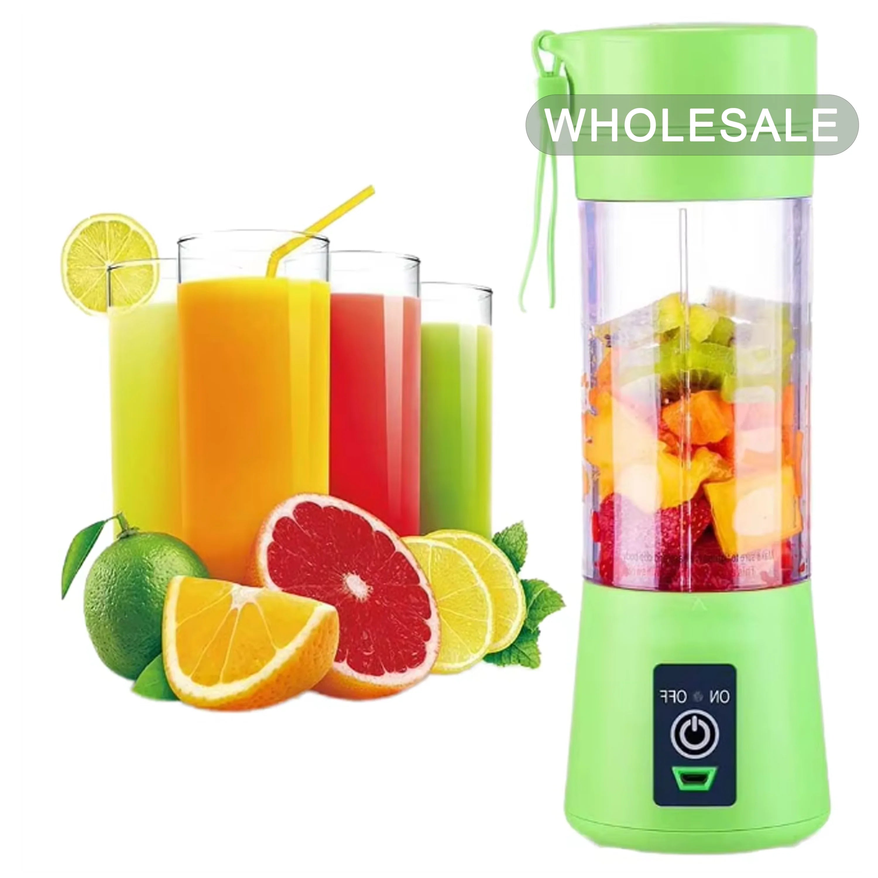 Wholesale Usb Juicer Cup Portable Juicer Blender Frullatore Spremiagrumi Licuadora Exprimidora Sapcentrifuge Entsafter-Mixer