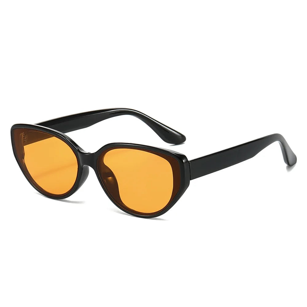 Latest Sunglasses Trend 2024 Personalized Sunglasses With Logo Small Men's Round Frame Cat Eye Sunglasses