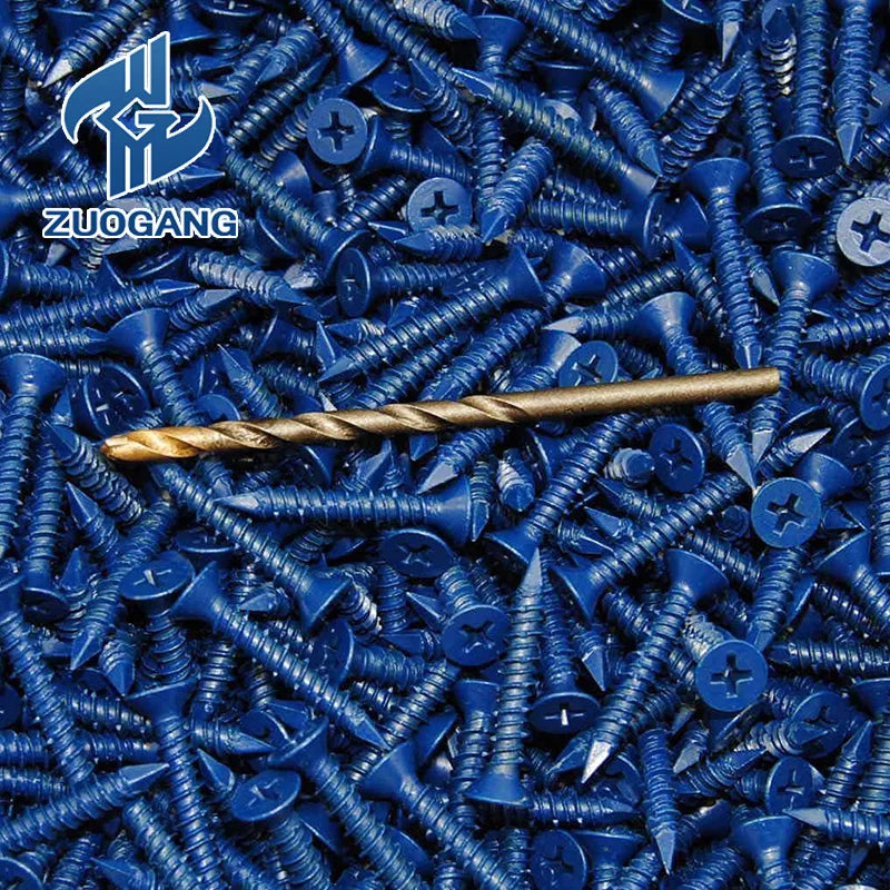 Zuogang Custom Titanium Decking Screws for Wood Stainless Steel Self Tapping Screw
