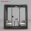 Modern Style Professional Soundproof Office Booth Private Acoustic Pod Meeting Box/Cabin for School Use