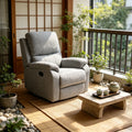 Modern Stylish Recliner Sofa Set Fabric Adjustable Chinese Design with Extendable Massage & Cooling Features for Living Room