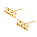 Fashion Stainless Steel Angel Number 000 111 222 333 444 555 666 777 888 999 Tiny Stud Earring Jewelry Earrings