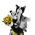 Golf Driver Cover Inventory Animal Driver Club Head Cover Koala Panda Tiger Supports Customized  Headcover