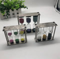 Restaurant Stainless Steel Tea Timer for Coffee & Tea Services 3-4-5-Minute Perfect Sand Timer