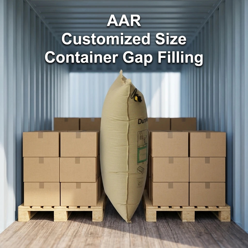 Container Cargo Shock Resistant Small Pack Pillows Air Dunnage Bag for Safe Pallet Transportation