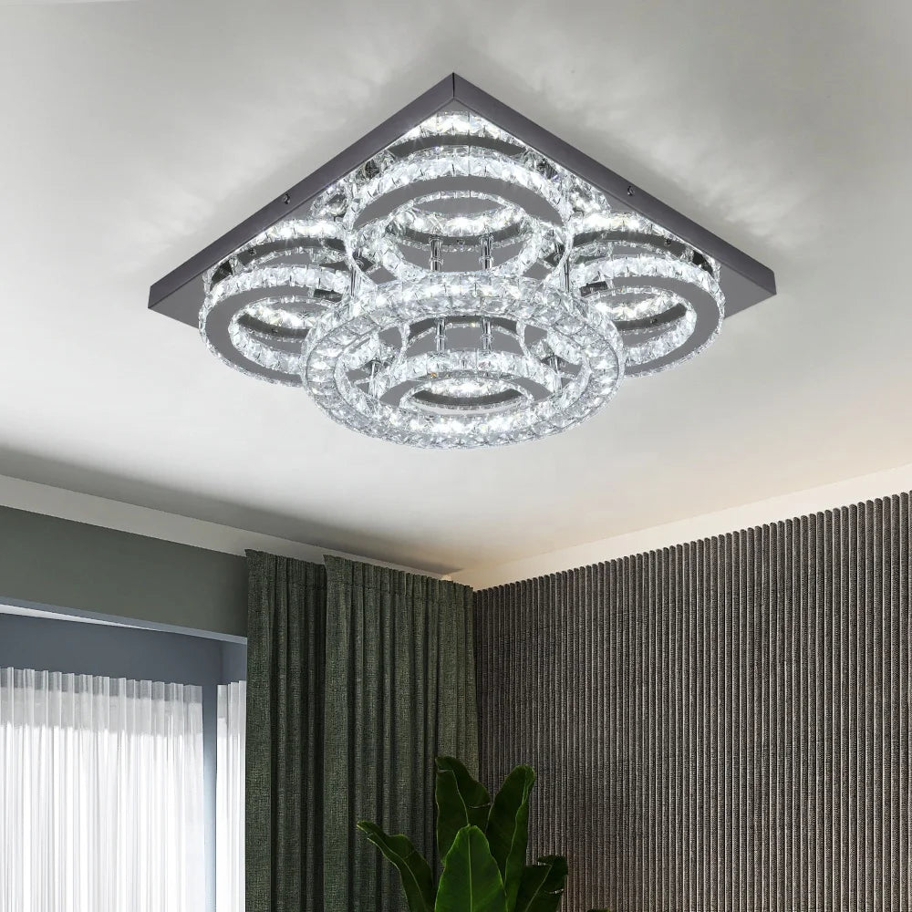 Modern Ceiling Lamp Dining Room Lighting Bedroom Square Led Ceiling Light