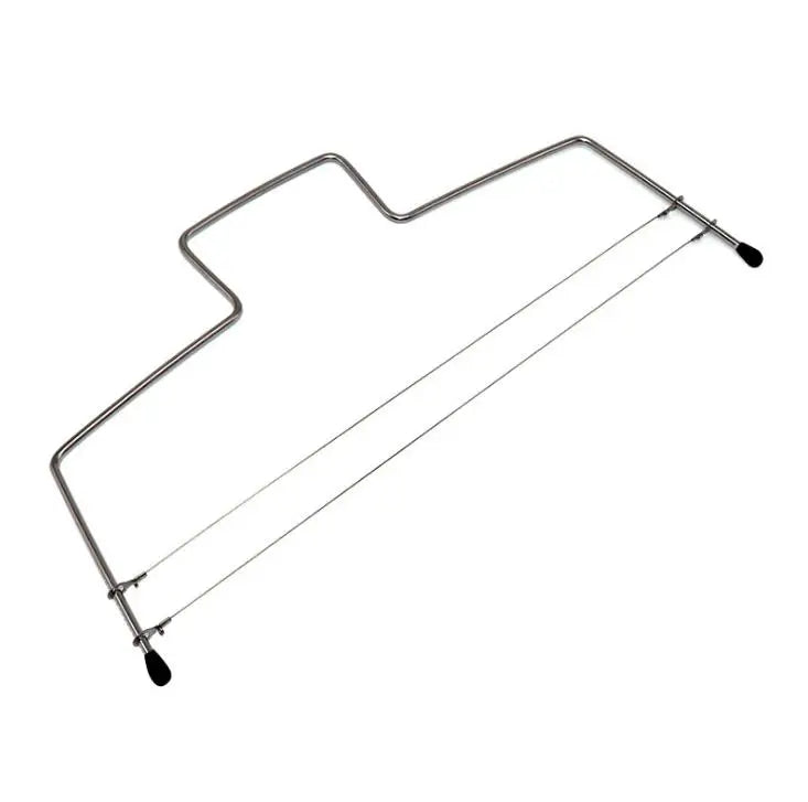 Wholesale Kitchen DIY Baking Accessories Double Line Cake Slicer Home DIY Cake Straightener Cutting Line Adjustable Cakes Slicer
