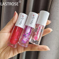 Wholesale 16 Flavors Vegan Long-Lasting Lip Oils Clear Moisturizing Lip Plumper Waterproof Feature Private Label Fruit Lip Gloss