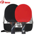 KOKUTAKU 6 Star Table Tennis Racket 7Layer Ebony Carbon Fiber ITTF Approved for Ping Pong Professional Training Offensive Player