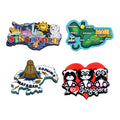 Custom Silicone Blank Acrylic Rubber 3d Polyresin Soft Pvc Magnet Custom Fridge Magnet