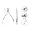 Top Quality in Stock Professional Full Jaw Cuticle Cuticle Nipper Stainless Steel Nail Cuticle Nipper Nail Nipper Cushion Grip